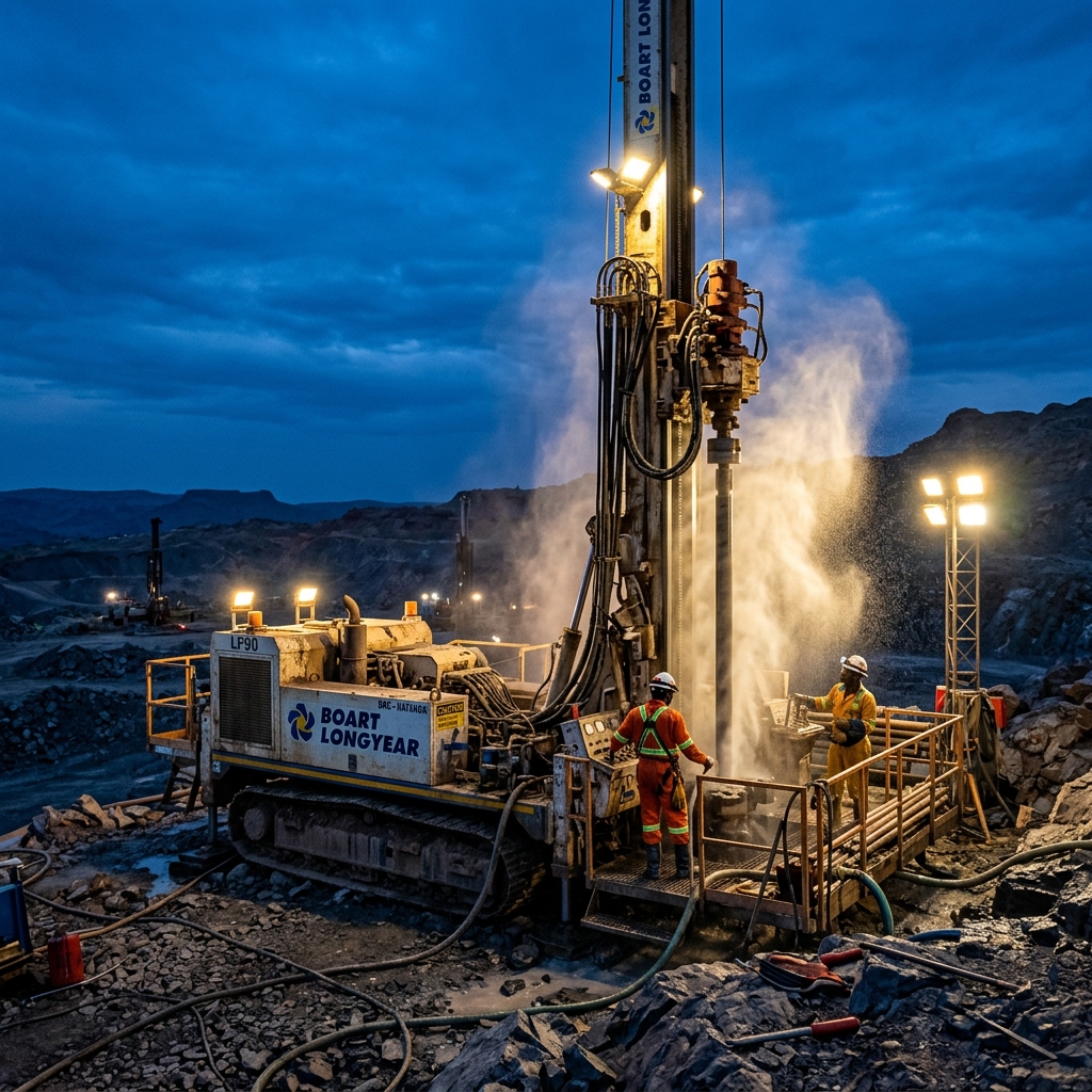Exploration drill rig operations